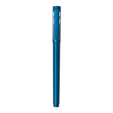 X6 cap pen med silkeslent bläck blå | Inget reklamtryck | Inte tillgängligt | Inte tillgängligt