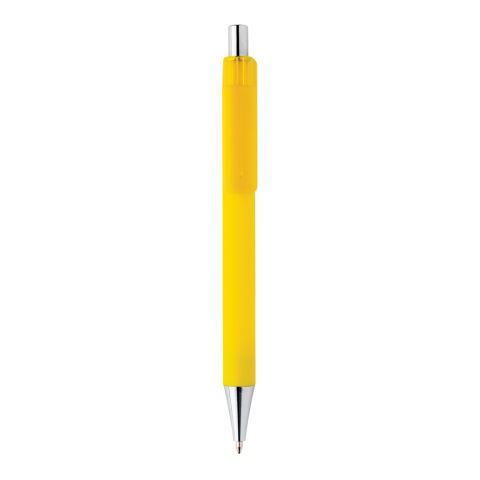 X8 penna smooth touch gul | Inget reklamtryck | Inte tillgängligt | Inte tillgängligt