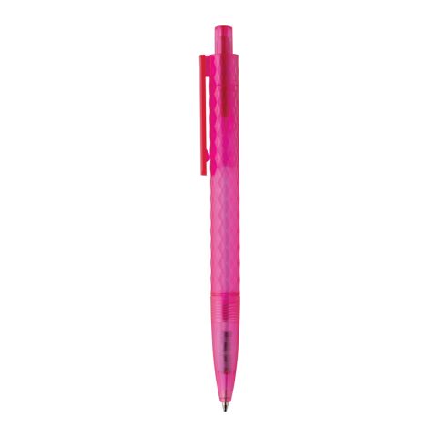 X3 GRS återvunnen PC-plastpenna frostad rosa | Inget reklamtryck | Inte tillgängligt | Inte tillgängligt