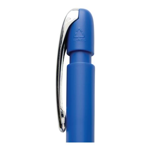 Glide GRS-certifierad R-ABS Penna med metallklips blå