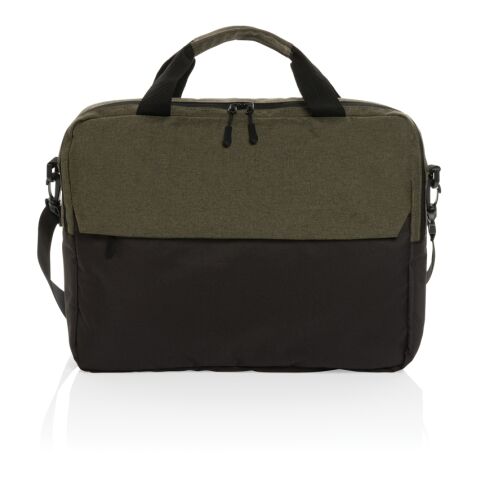 "Kazu 15.6"" laptopväska  AWARE™ RPET" grön