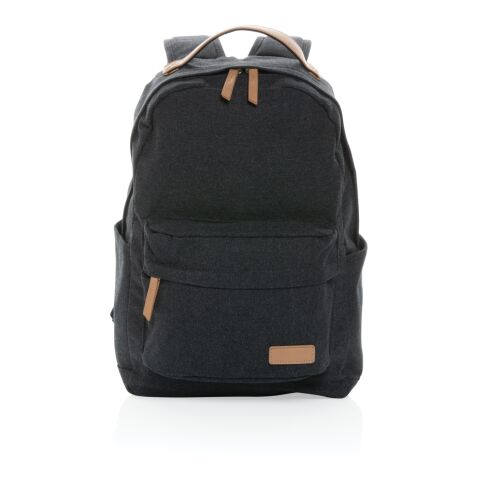 Impact AWARE™ ryggsäck i 16 oz. återvunnen canvas svart | Inget reklamtryck | Inte tillgängligt | Inte tillgängligt | Inte tillgängligt