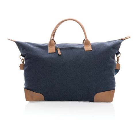 Impact AWARE™ stor weekendväska i 16 oz. återvunnen canvas blå