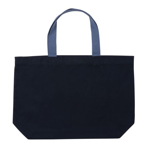 Impact Aware™ stor tote-väska 240 gsm ofärgad rcanvas marinblå | Inget reklamtryck | Inte tillgängligt | Inte tillgängligt | Inte tillgängligt