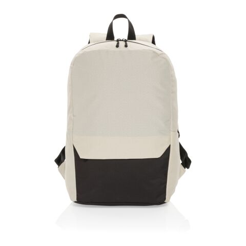 "Kazu 15.6"" laptopryggsäck  AWARE™ RPET" off white | Inget reklamtryck | Inte tillgängligt | Inte tillgängligt | Inte tillgängligt