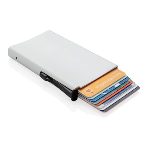 Standard aluminium RFID korthållare silver | Inget reklamtryck | Inte tillgängligt | Inte tillgängligt