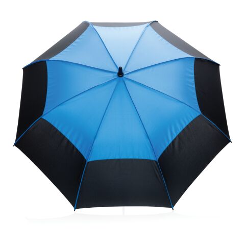 27&quot; Impact AWARE™ RPET 190T auto open stormsäkert paraply blå | Inget reklamtryck | Inte tillgängligt | Inte tillgängligt