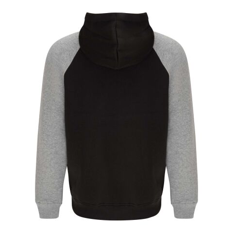 Badet tvåfärgad unisexhuvtröja Standard | Svart-Ljunggrå | M | Inget reklamtryck | Inte tillgängligt | Inte tillgängligt | Inte tillgängligt