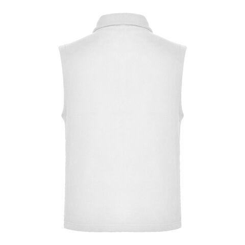 Bellagio unisex fleeceväst Standard | Vit | 2XL | Inget reklamtryck | Inte tillgängligt | Inte tillgängligt