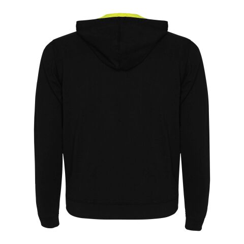Fuji unisex sweatshirtjacka Standard | Svart-Fluor Yellow | roly- | Inget reklamtryck | Inte tillgängligt | Inte tillgängligt | Inte tillgängligt