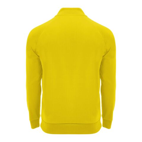 Epiro långärmad unisex sweatshirt med kvartslång dragkedja Standard | Gul | roly- | Inget reklamtryck | Inte tillgängligt | Inte tillgängligt | Inte tillgängligt