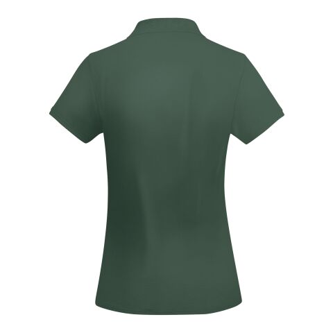Prince kortärmad pikétröja för dam Buteljgrön | 3XL