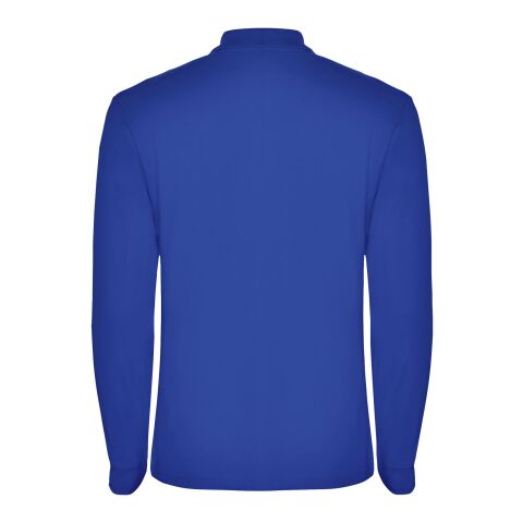 Estrella långärmad pikétröja för herr Kungsblå | 3XL