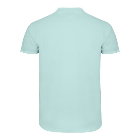 Star kortärmad pikétröja för herr Mintgrön | 2XL