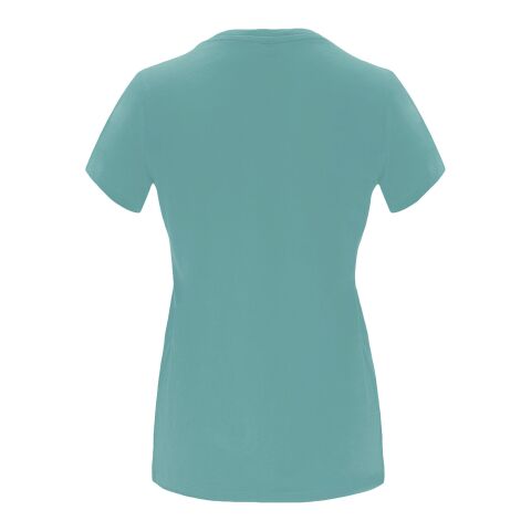 Capri kortärmad T-shirt för dam Dusty Blue | 3XL