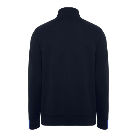 Maverick 280 g/m2 herrtröja med halv dragkedja Standard | Navy Blue-Kungsblå | 3XL | Inget reklamtryck | Inte tillgängligt | Inte tillgängligt | Inte tillgängligt