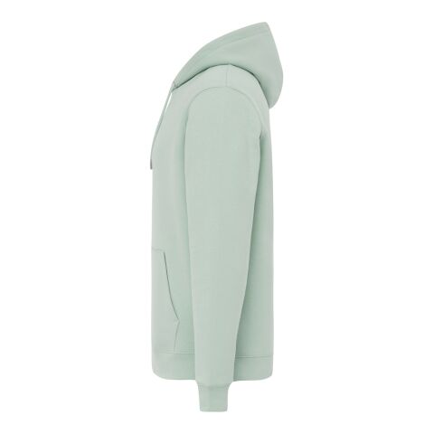 IQONIQ Joshua hoodie i återvunnen bomull Iceberg green | XL