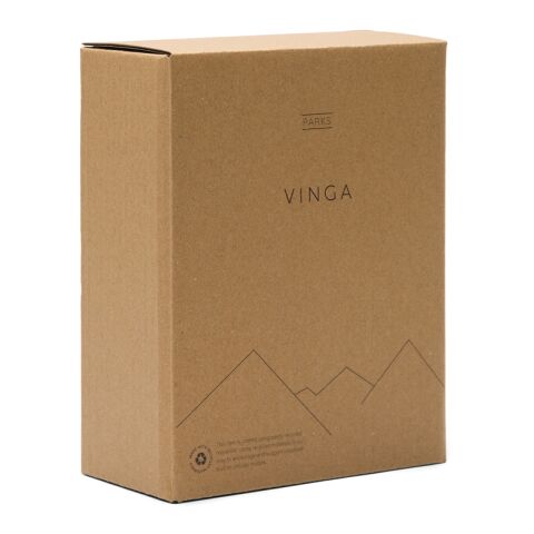 VINGA Parks RCS återvunnet stål lunchlåda svart | Inget reklamtryck | Inte tillgängligt | Inte tillgängligt