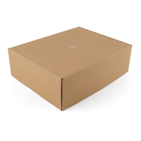 VINGA Moulton GRS RPET pläd beige-feather grey