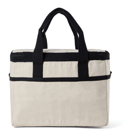 VINGA Volonne AWARE™ återvunnen canvas kylväska off white-svart | Inget reklamtryck | Inte tillgängligt | Inte tillgängligt | Inte tillgängligt