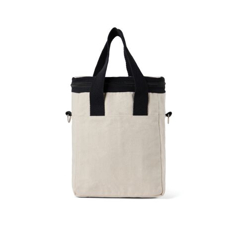 VINGA Volonne AWARE™ återvunnen canvas kyl totebag off white-svart | Inget reklamtryck | Inte tillgängligt | Inte tillgängligt