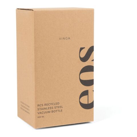VINGA Eos voyager RCS återvunnet stål 800 ML vit-stenkol | Inget reklamtryck | Inte tillgängligt | Inte tillgängligt