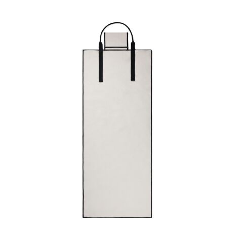 VINGA Volonne AWARE™ återvunnen canvas strandmatta off white-svart | Inget reklamtryck | Inte tillgängligt | Inte tillgängligt | Inte tillgängligt