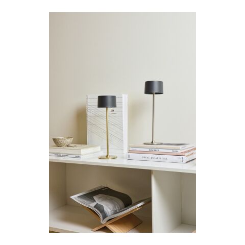 VINGA Nauro RCS återvunnen plast bordslampa stenkol | Inget reklamtryck | Inte tillgängligt | Inte tillgängligt