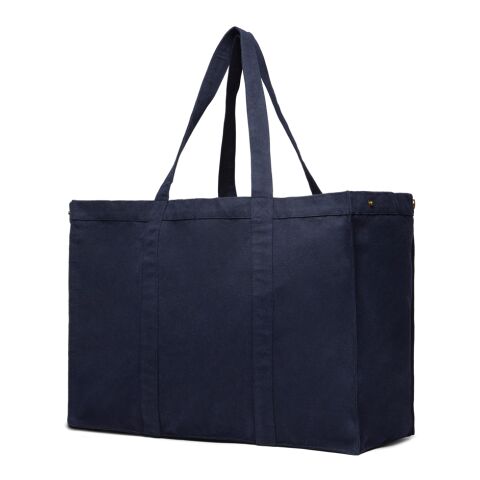VINGA Hilo AWARE™ återvunnen canvas maxi tote bag marinblå | Inget reklamtryck | Inte tillgängligt | Inte tillgängligt | Inte tillgängligt