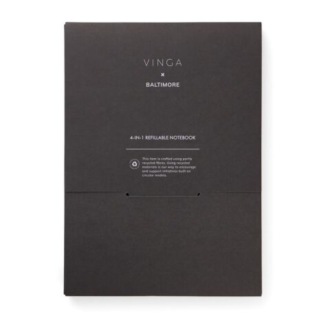 VINGA Baltimore RCS 4-in-1 Refillable Notebook greige | Inget reklamtryck | Inte tillgängligt | Inte tillgängligt