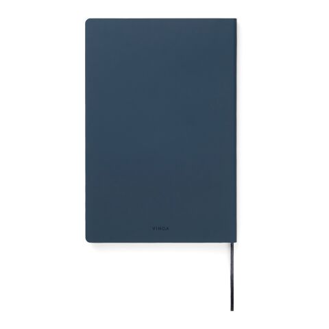 VINGA Baltimore RCS PU softcover notebook marinblå