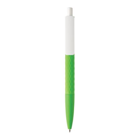 X3 penna smooth touch grön-vit | Inget reklamtryck | Inte tillgängligt | Inte tillgängligt