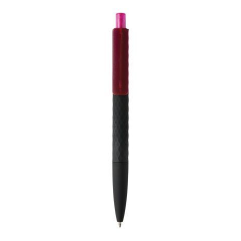 X3 svart smooth touchpenna rosa-svart | Inget reklamtryck | Inte tillgängligt | Inte tillgängligt