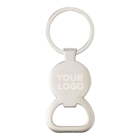 Nyckelring med öppnare &amp; mynt (€1) Silver | Inget reklamtryck | Inte tillgängligt | Inte tillgängligt