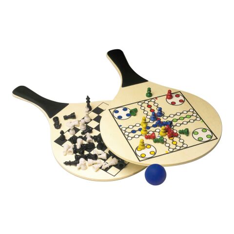 Strandtennisset med spel Svart | Inget reklamtryck | Inte tillgängligt | Inte tillgängligt