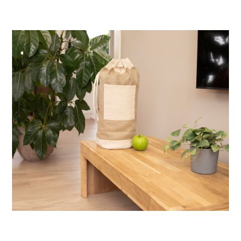 Sjömanssäck i jute Brun | Inget reklamtryck | Inte tillgängligt | Inte tillgängligt