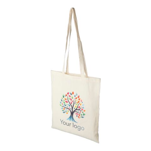 Bomullskasse, långa handtag beige | Inget reklamtryck | Inte tillgängligt | Inte tillgängligt