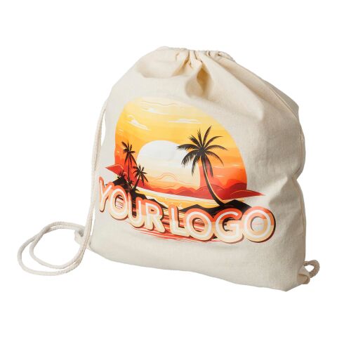 Gympapåse/Ryggsäck i bomull (120 g) beige | Inget reklamtryck | Inte tillgängligt | Inte tillgängligt