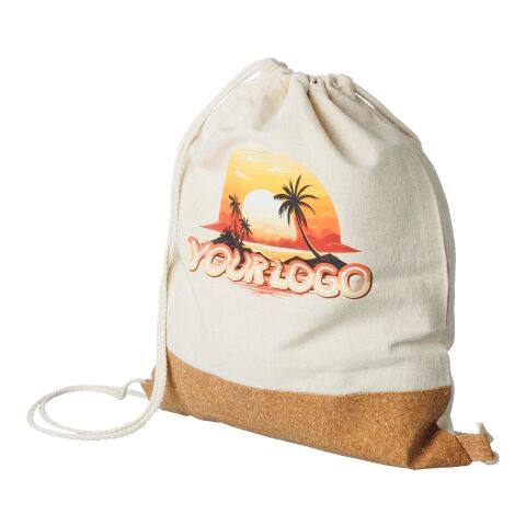 Ryggsäck i bomull beige | Inget reklamtryck | Inte tillgängligt | Inte tillgängligt