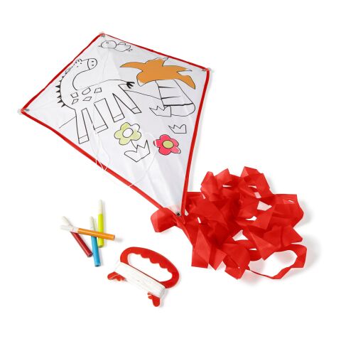 Drake i polyester (190T) Röd | Inget reklamtryck | Inte tillgängligt | Inte tillgängligt