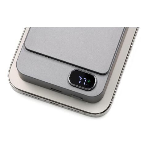 BrandCharger Powerwave 10000 wireless powerbank grå | Inget reklamtryck | Inte tillgängligt | Inte tillgängligt