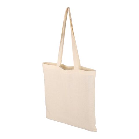 Oeko-Tex cotton (140 gsm) shopping bag Leonard beige | Inget reklamtryck | Inte tillgängligt | Inte tillgängligt