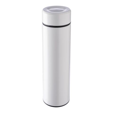 Stainless steel double-walled flask 425 ml Mary Silver | Inget reklamtryck | Inte tillgängligt | Inte tillgängligt