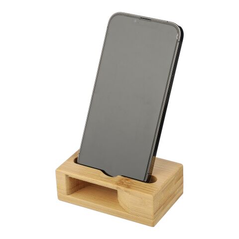 Bamboo phone stand Albert Brun | Inget reklamtryck | Inte tillgängligt | Inte tillgängligt