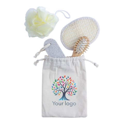 Cotton bathing set Jean beige | Inget reklamtryck | Inte tillgängligt | Inte tillgängligt