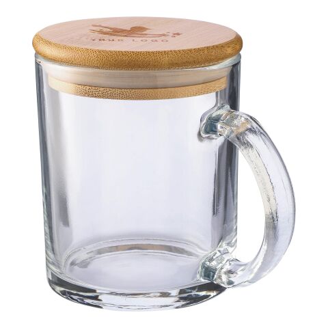 Recycled glass drinking mug 300 ml Ashley Transparent | Inget reklamtryck | Inte tillgängligt | Inte tillgängligt