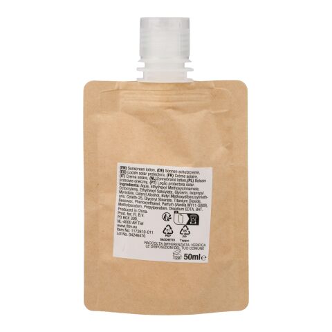 Paper bag sunscreen lotion Kyle Brun | Inget reklamtryck | Inte tillgängligt | Inte tillgängligt