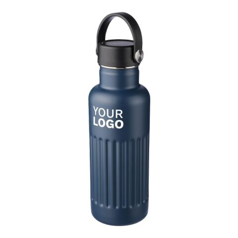 Recycled stainless steel double-walled drinking bottle (500 ml) Lior Grå | Inget reklamtryck | Inte tillgängligt | Inte tillgängligt
