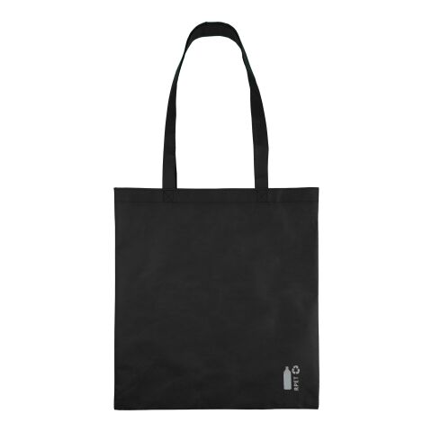 Recycled nonwoven (80 gsm) shopping bag Vian Svart | Inget reklamtryck | Inte tillgängligt | Inte tillgängligt