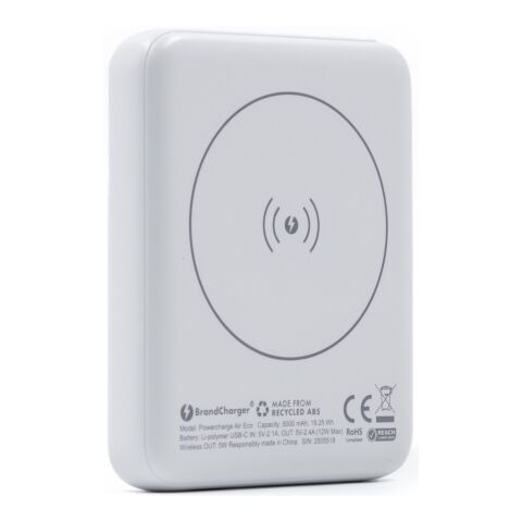 BrandCharger Powercharge Air wireless powerbank Vit | Inget reklamtryck | Inte tillgängligt | Inte tillgängligt